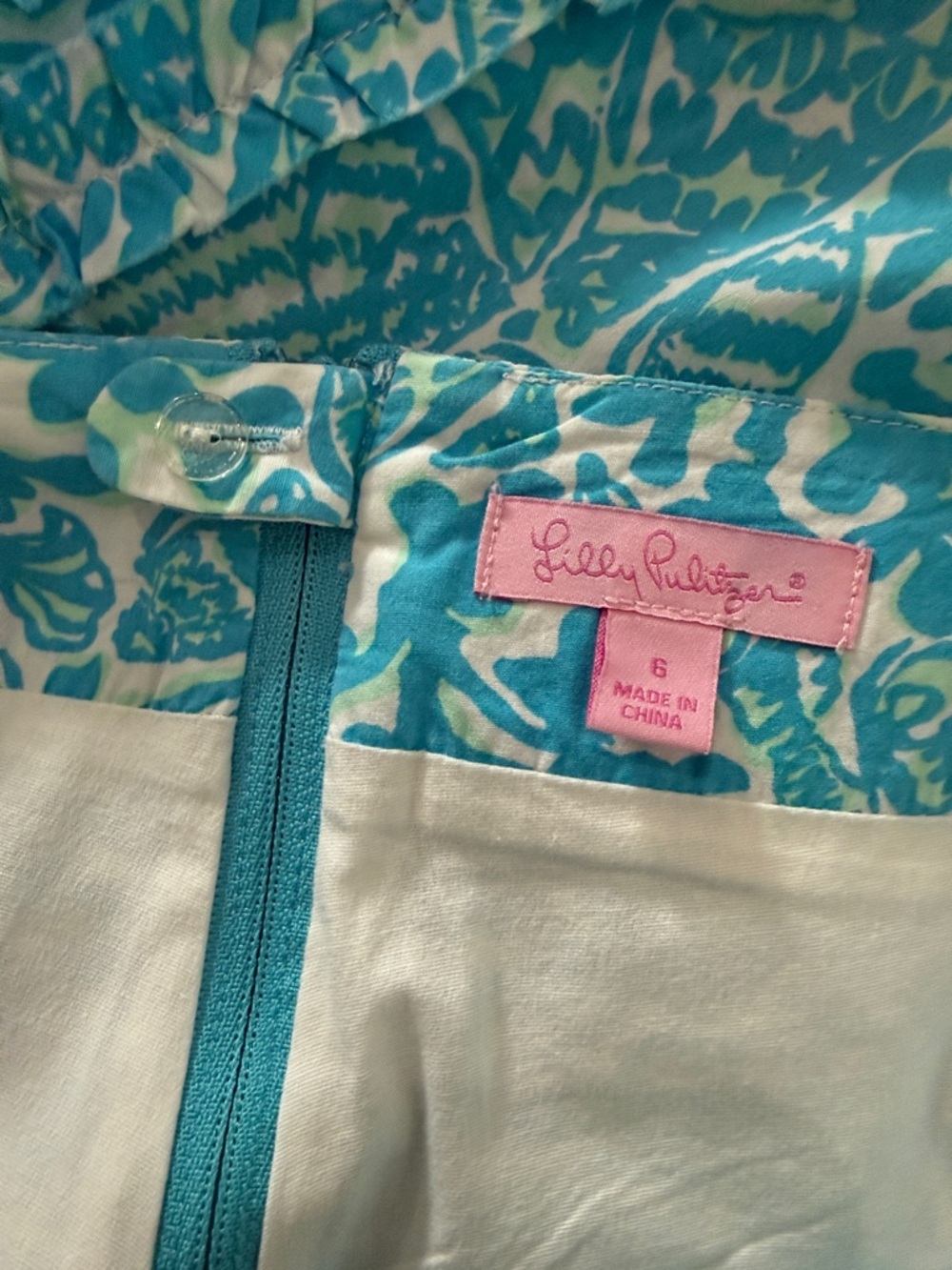 Lilly Pulitzer Ruffle Skort Size 6 - Picture 5 of 5